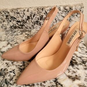 Blush Slingback Heels